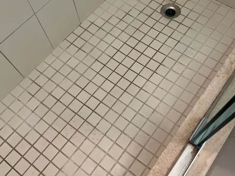 Restored tile and stone floor by AAA Tile & Marble Restoration